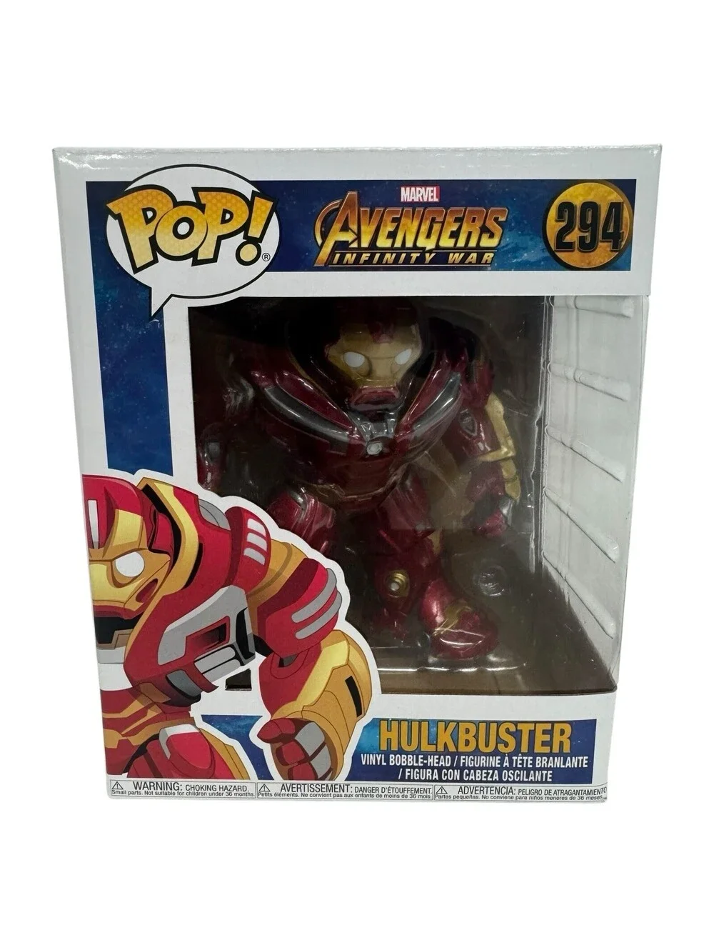 Funko Pop! Marvel #294 Avengers Infinity War Hulkbuster New Vinyl Bobble-Head